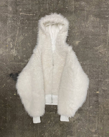 Reversible Faux-Fur Yeti Hoodie